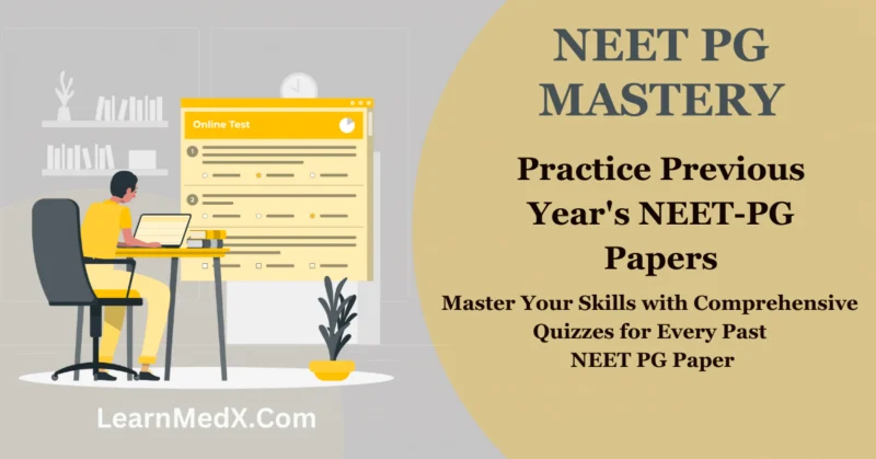 All Past Years NEET PG Paper